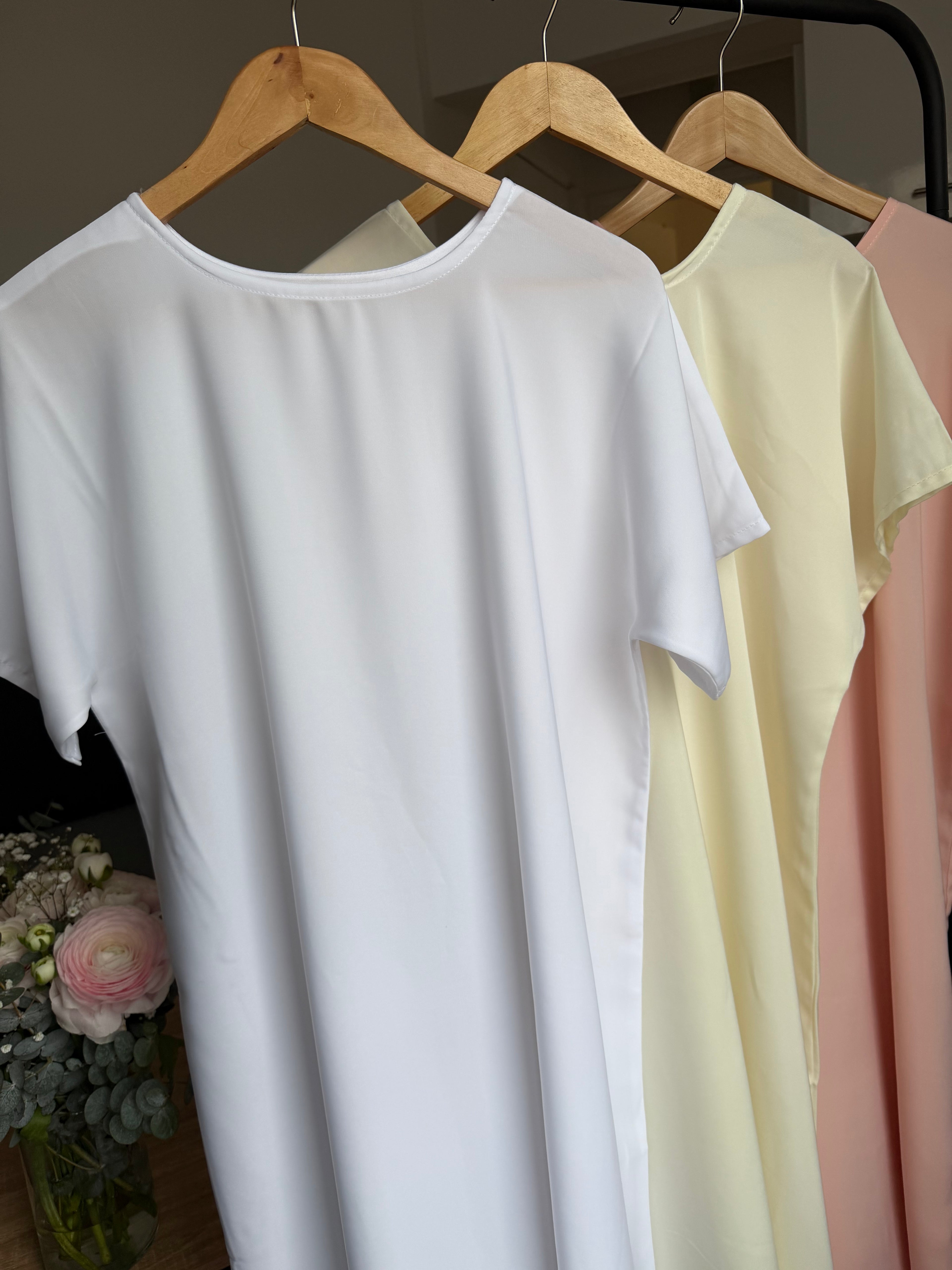 Sous-robe blanche